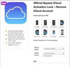 iCloud Bypass Tools